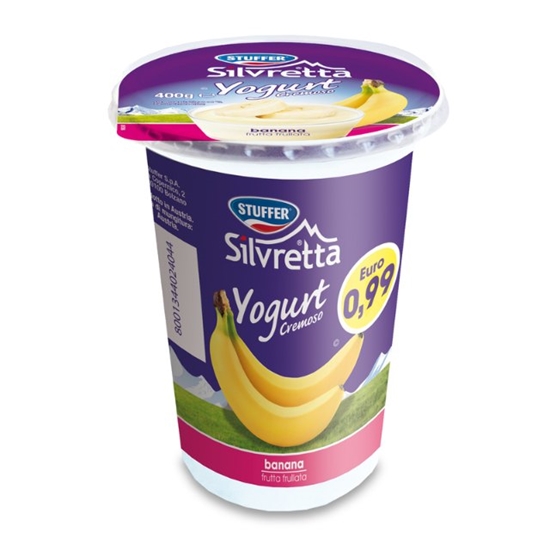 Picture of STUFFER SILVRETTA BANANA 400G